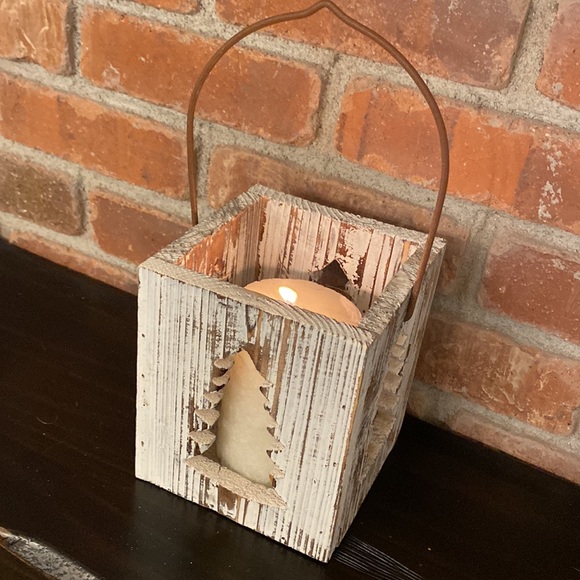 Rustic lantern holder for handle - Picture 5 of 12
